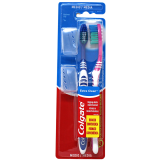 Colgate Toothbrush Medium with Hygiene Cap 2ct